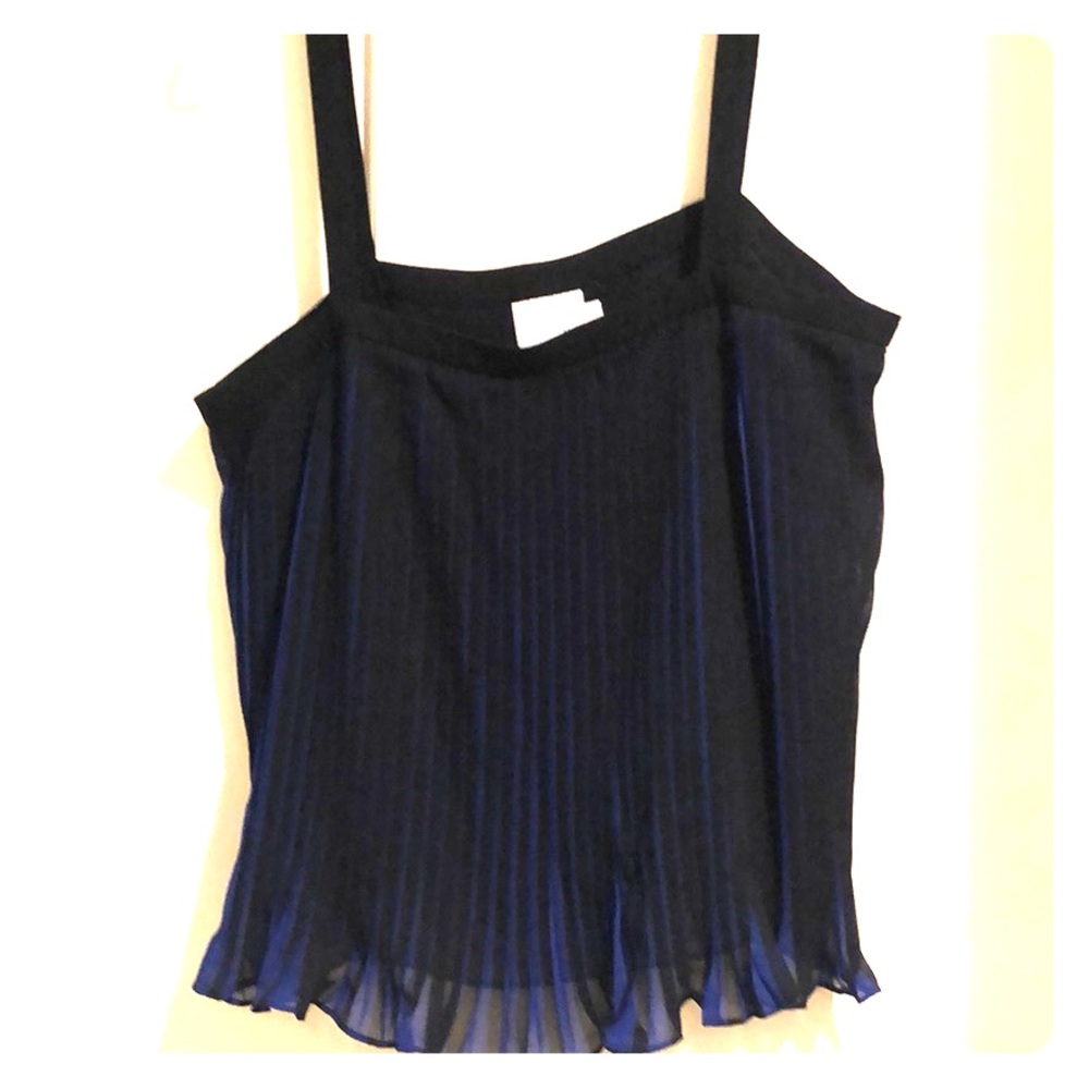 Chic And Sassy Pleated Camisole